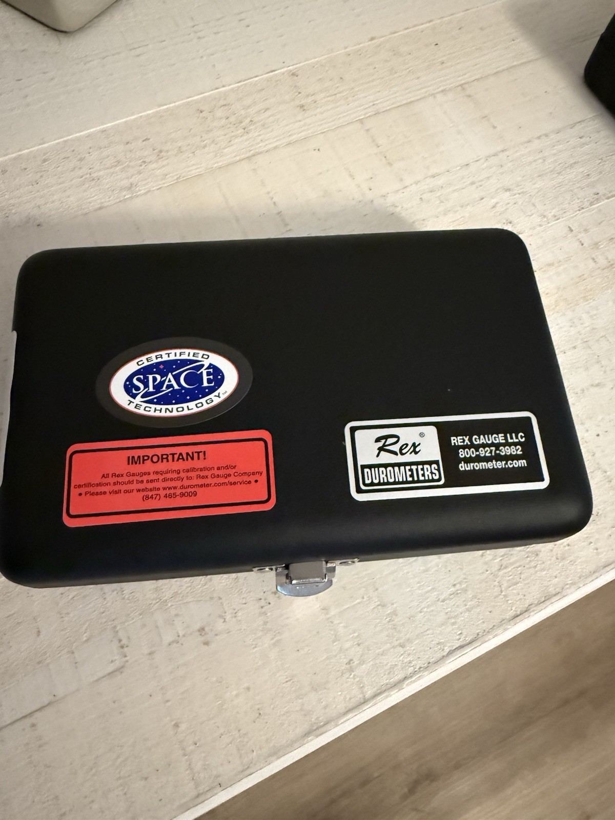 Rex Durometers 1600-OO Dial Indicator Durometer Gauge w/ Case