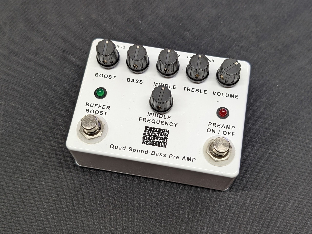 Freedom Custom Guitar Research Quad Sound Bass Preamp SP-BP-01 Used