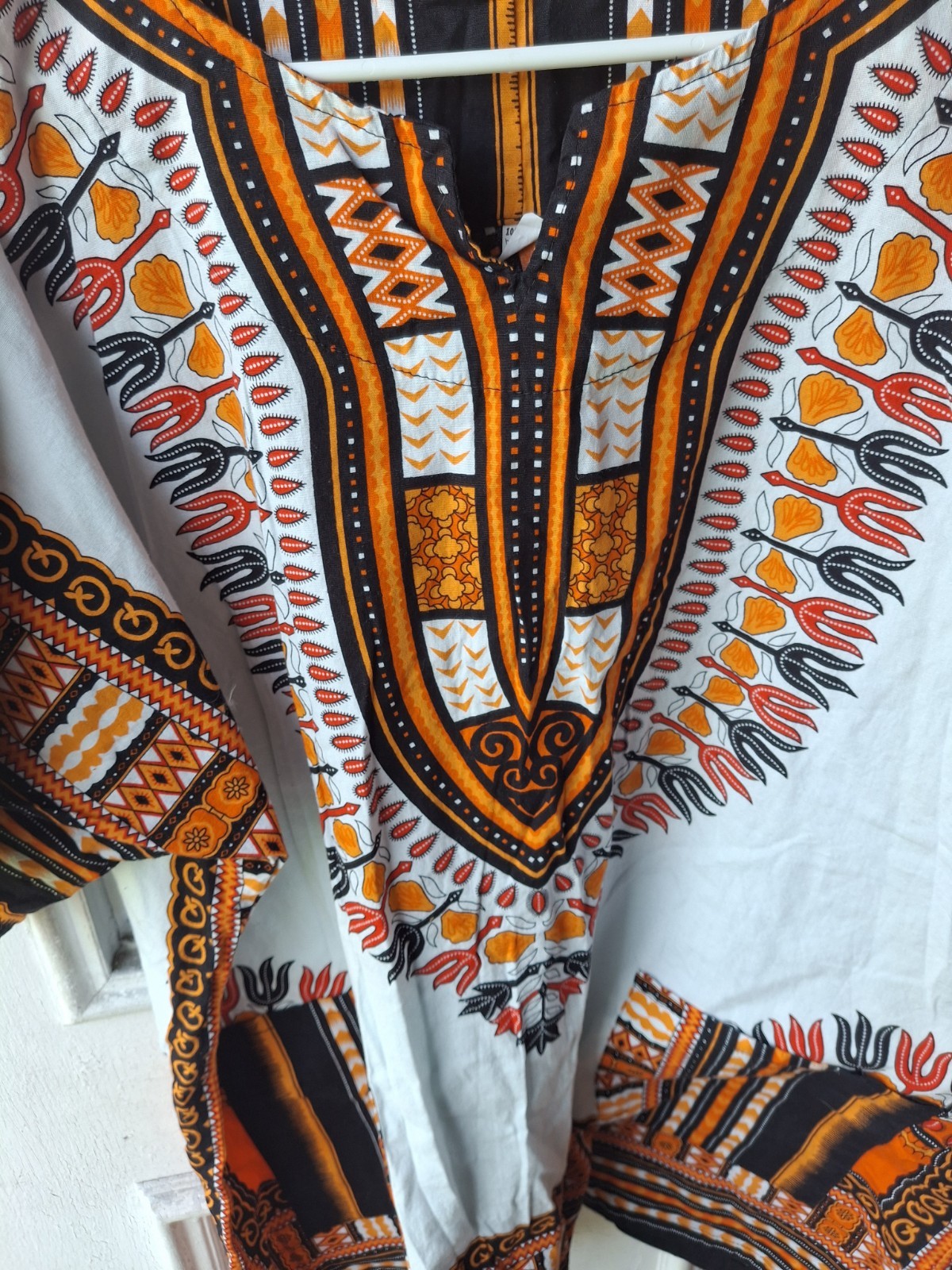 African Print Unisex Dashiki 100% Cotton M/l