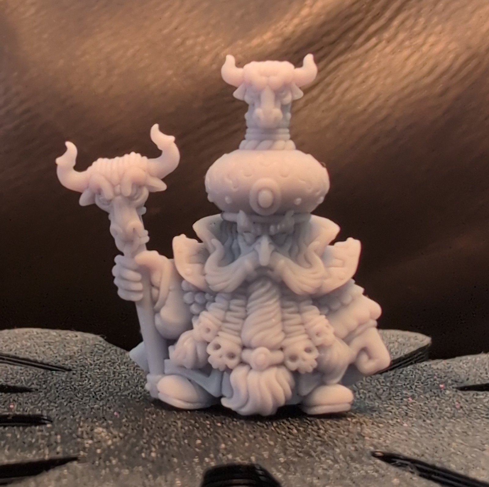 Evil Dwarf Sorcerer - Fabelzel Sculpt - Resin Miniature for RPG Skirmish Wargame