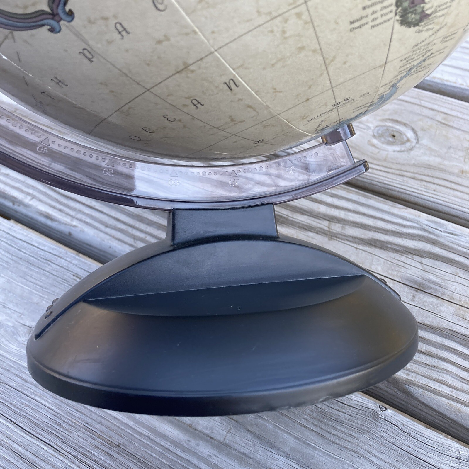 Vintage Replogle 12 Inch Diameter Globe Platinum Classic Series