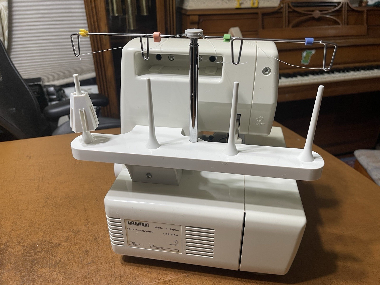 Pfaff Hobbylock 776 Serger - Missing Foot Pedal