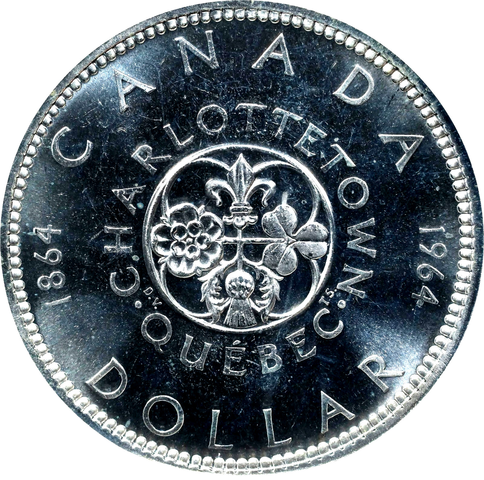 Canada 1964 Silver Dollar NGC PL67CAM