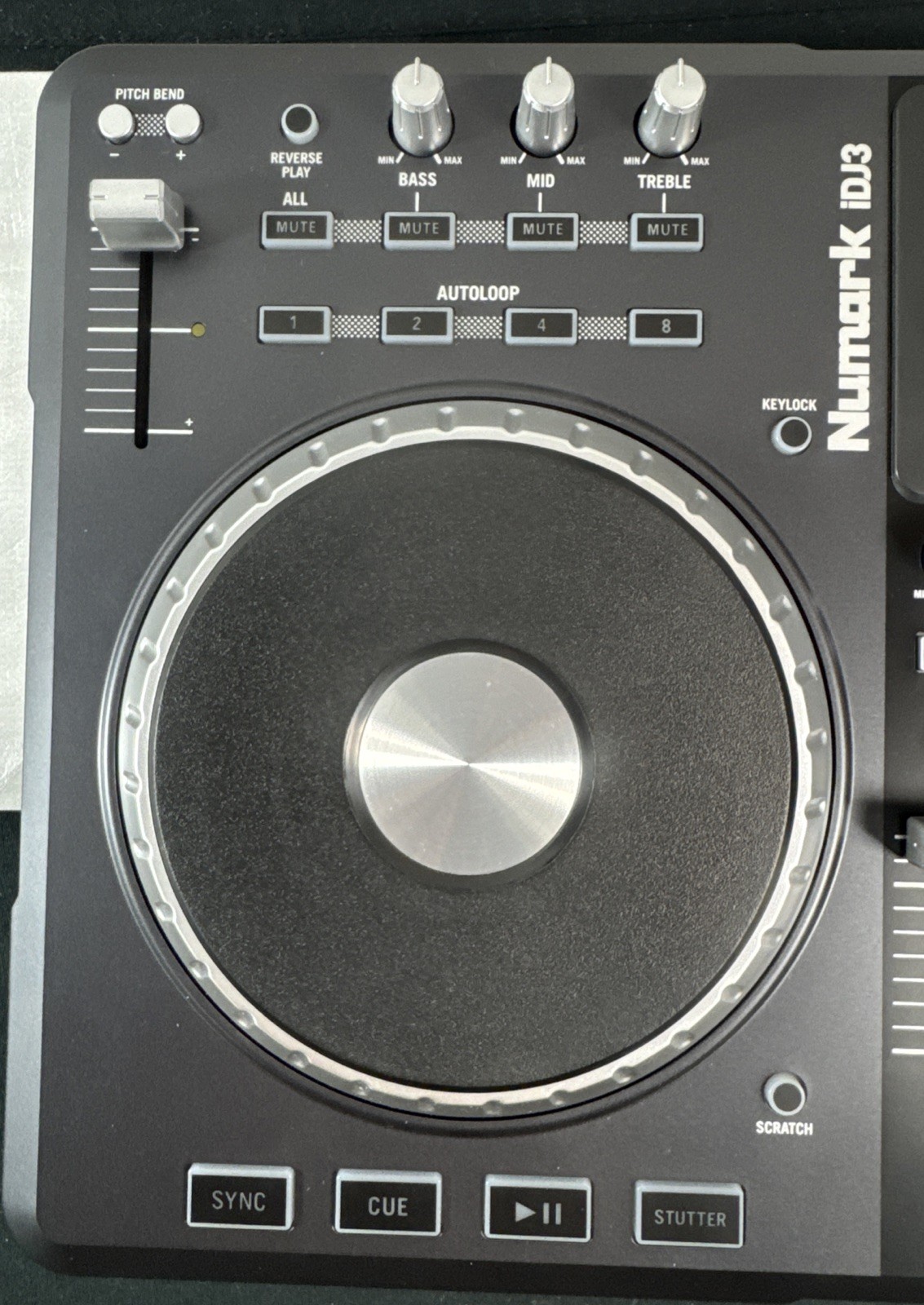 Numark iDJ3 Digital DJ Controller for PC and iPod - W/ Power Supply - Tested
