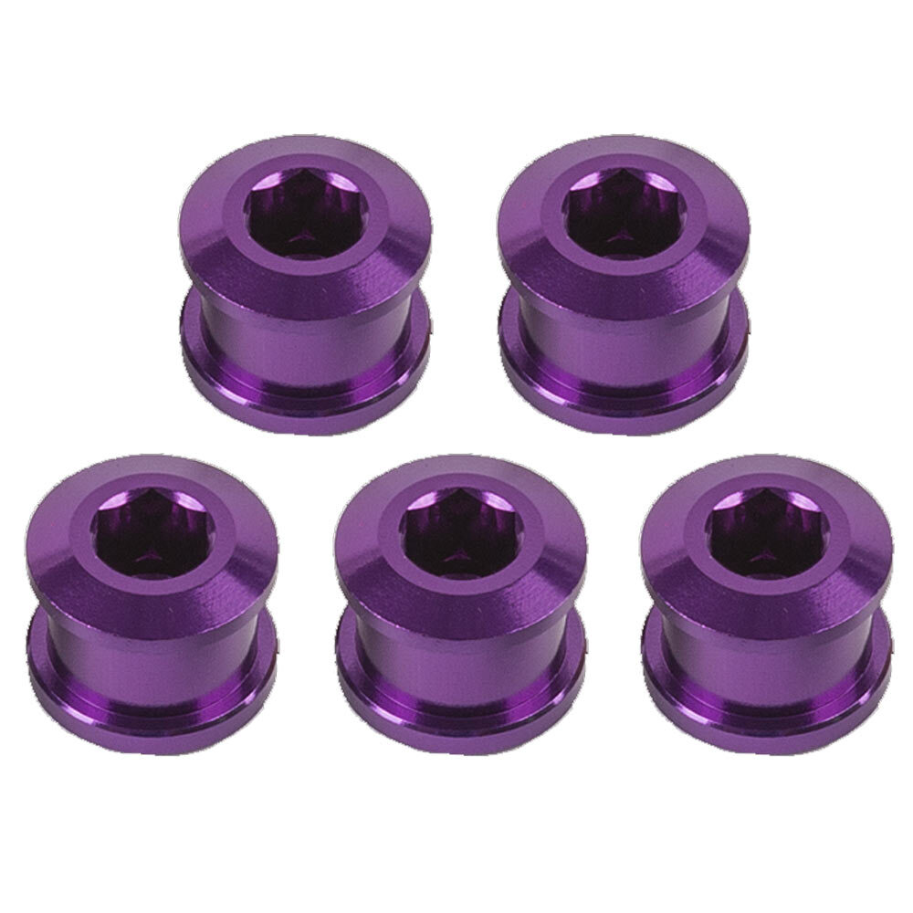 Insight Alloy Chainring 6.5mm Bolts 5/Pack Purple