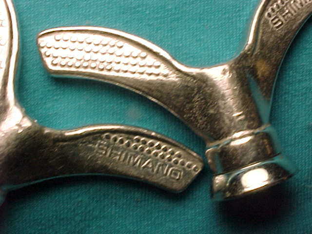 Vintage Bicycle 3/8" Axle Hub Wing Axle Nuts NOS