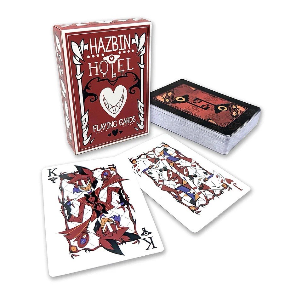 Hazbin Hotel Shark Robot Official Playing Cards