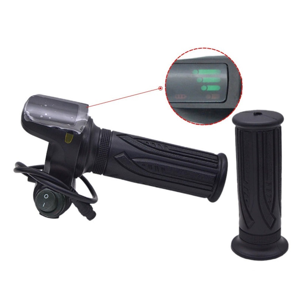 Electric Scooter Throttle Throttle Control Set Real-Time Voltage Display
