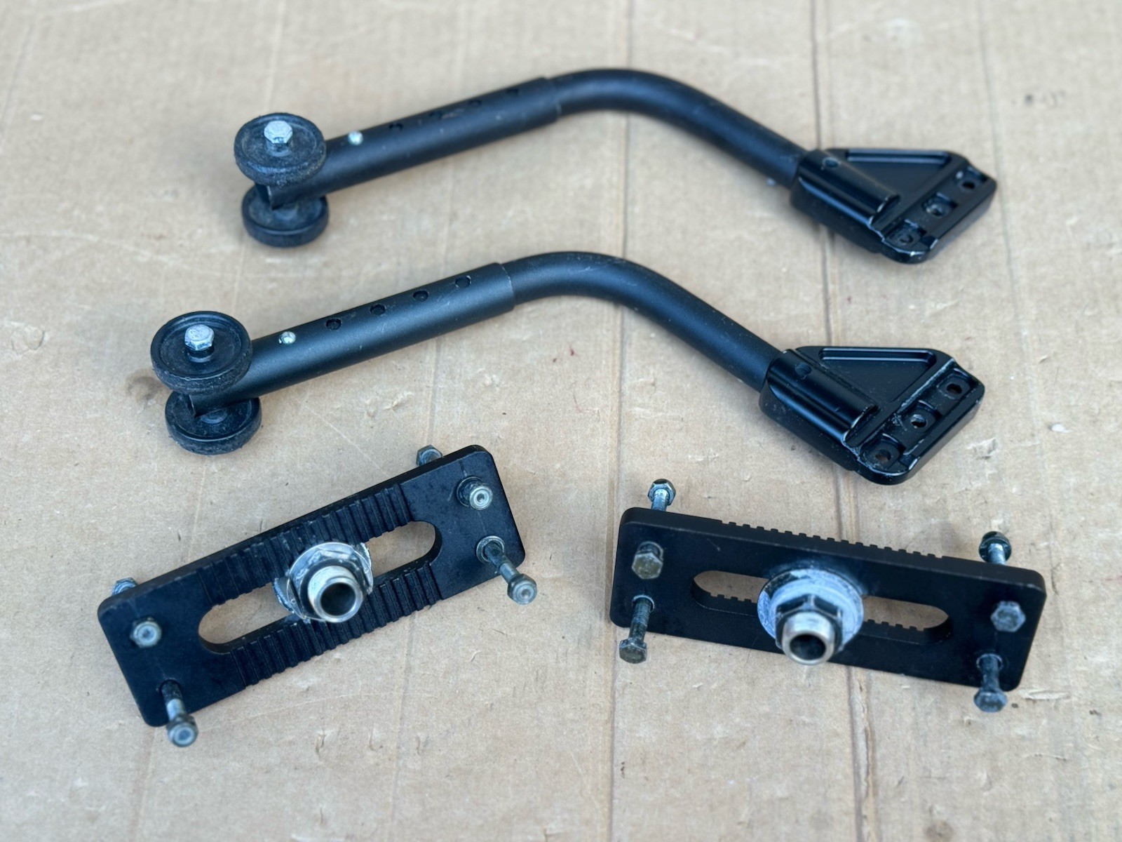 Pair Ki Mobility Catalyst, 5VX Wheelchair Axle Plate, Anti-tip & Receiver #023