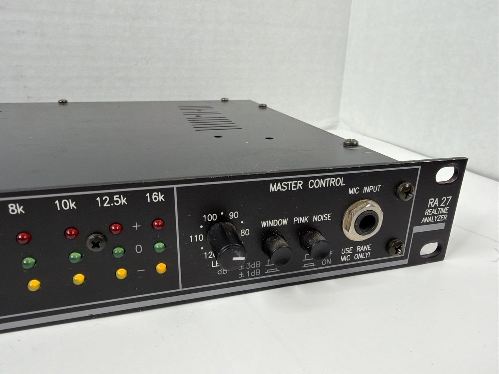 Rane RA 27 Realtime Spectrum Analyzer