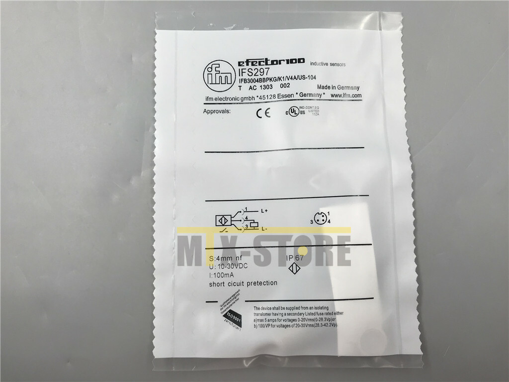 1PCS NEW IFM  IFS297 Sensor&Proximity Switch
