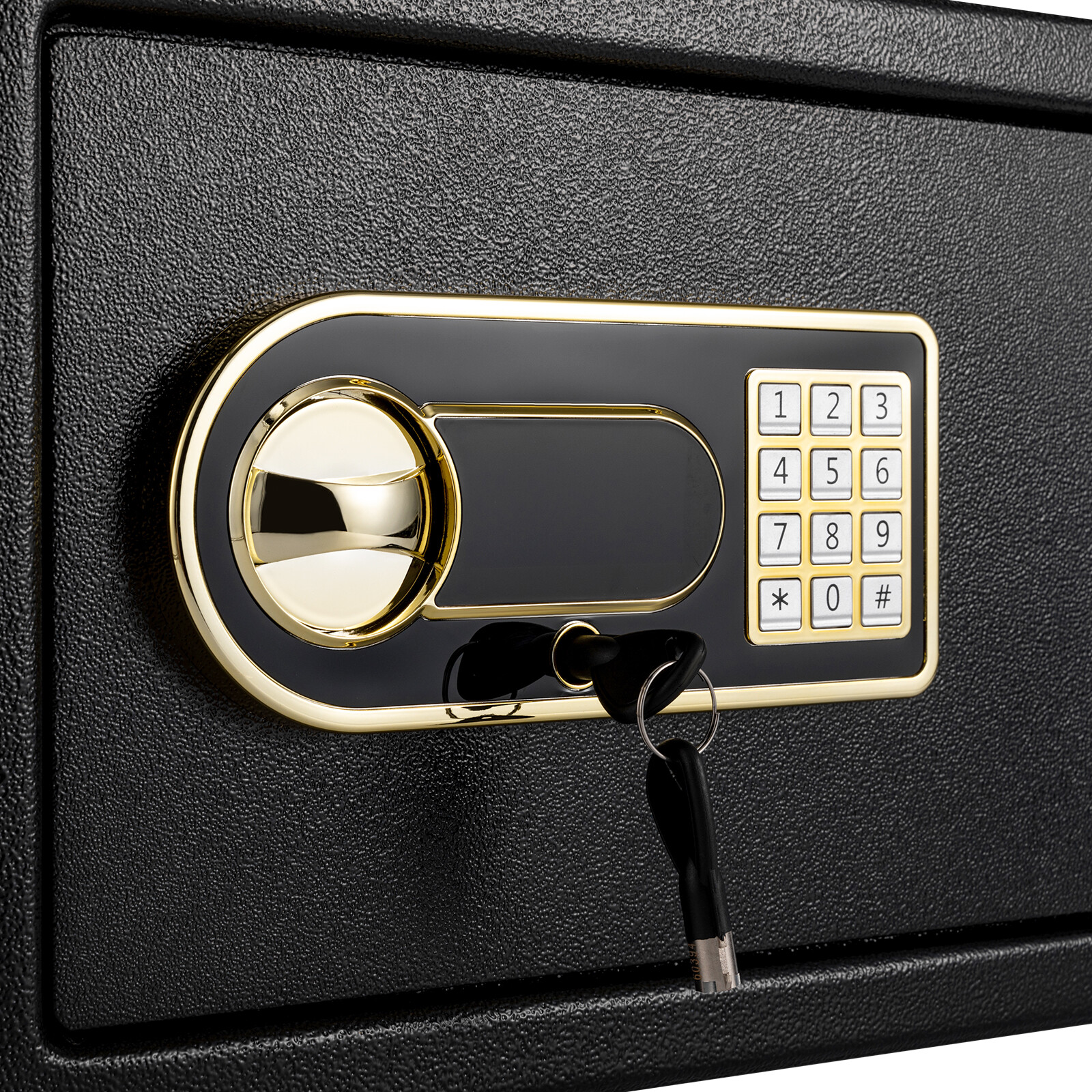 Large Safety Steel Safe Box Digital Keypad Lock for Home Cash Security