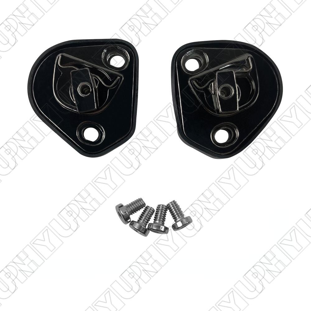 2Pcs Pivot Kit Base Plate Visor Mechanism for Pista GP R GP RR Corsa Helmet USA