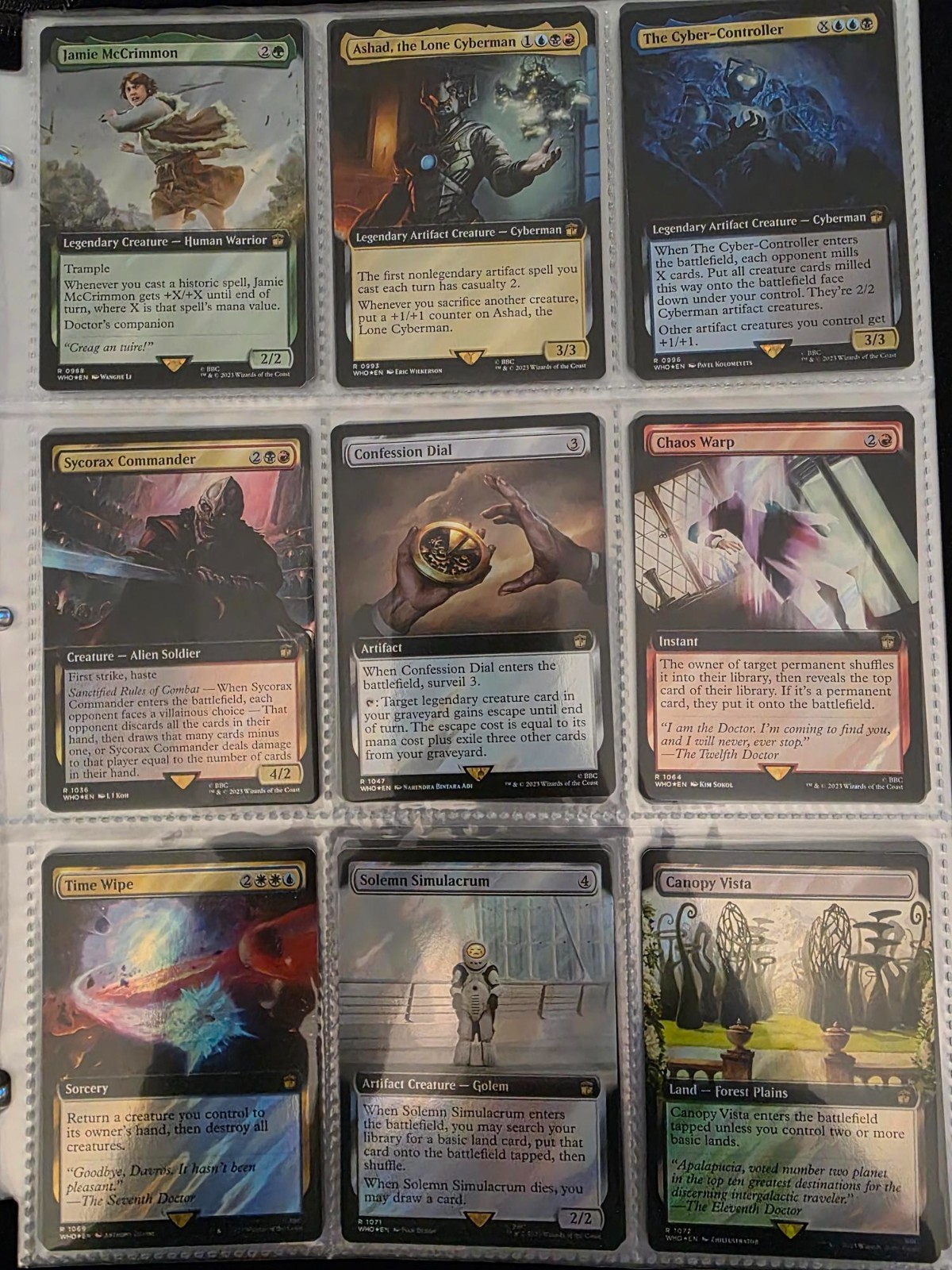 MTG Doctor Who Singles – Pick Your Card - Foil & Non-Foil