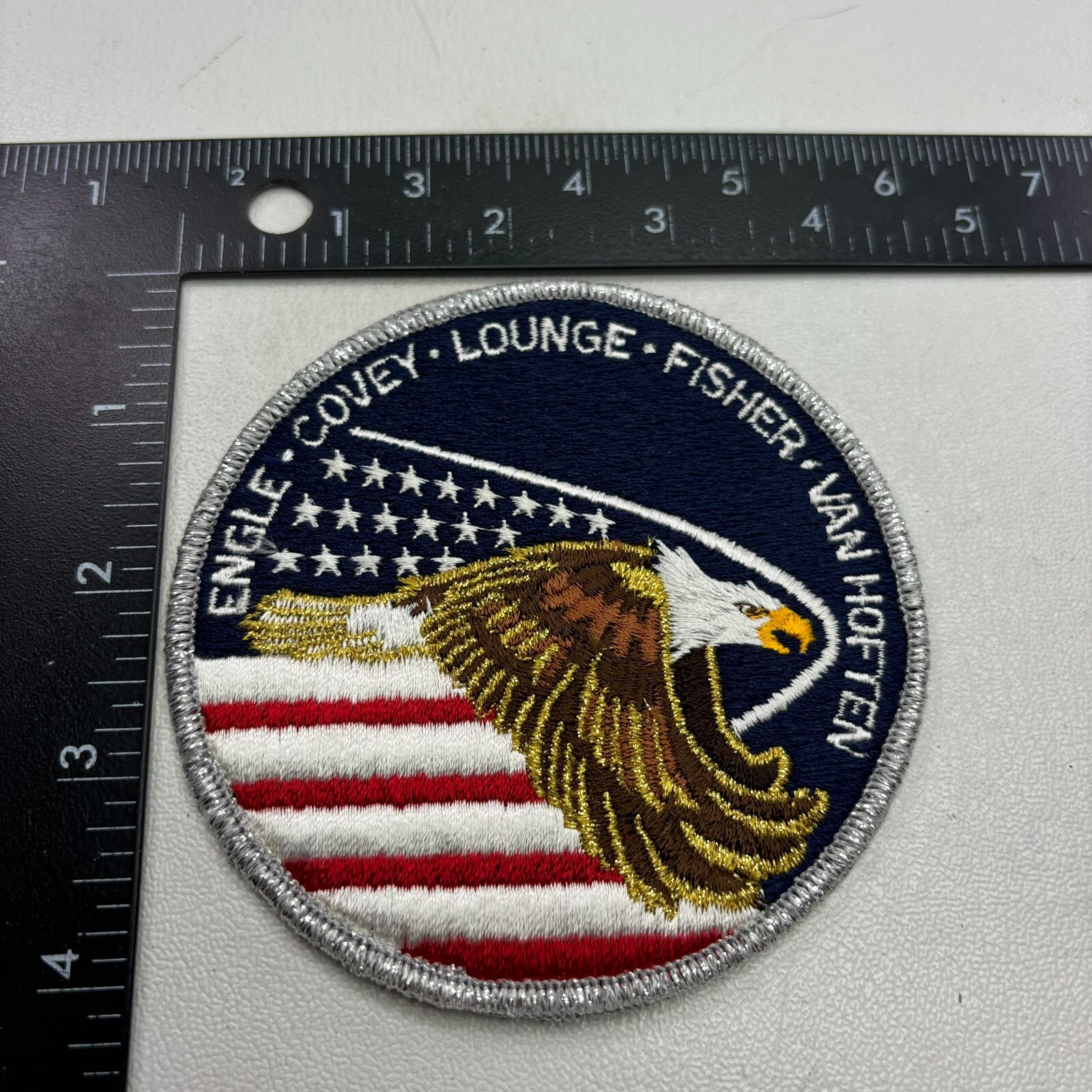 NASA Space Shuttle DISCOVERY Mission STS-51-I Astronaut Patch 49SA