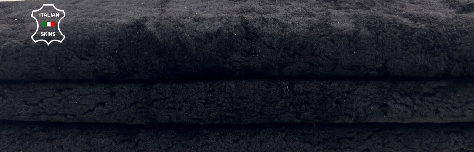 VERY DARK BROWN TOSCANA Hair On Italian sheepskin shearling fur 23"X35" C1384
