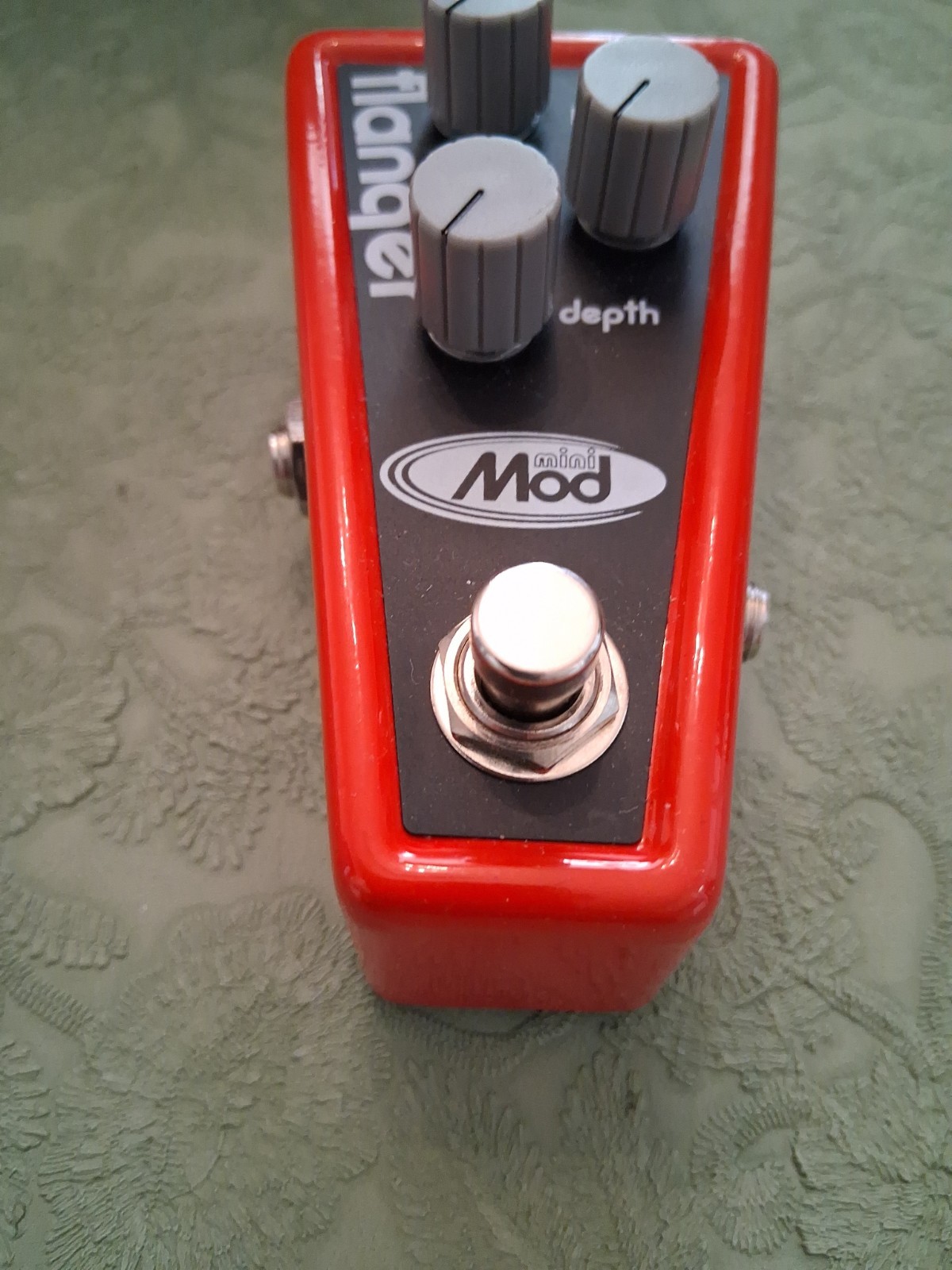 MODTONE Mini-Mod Flanger Guitar Effect Pedal Used Compact True Bypass TESTED