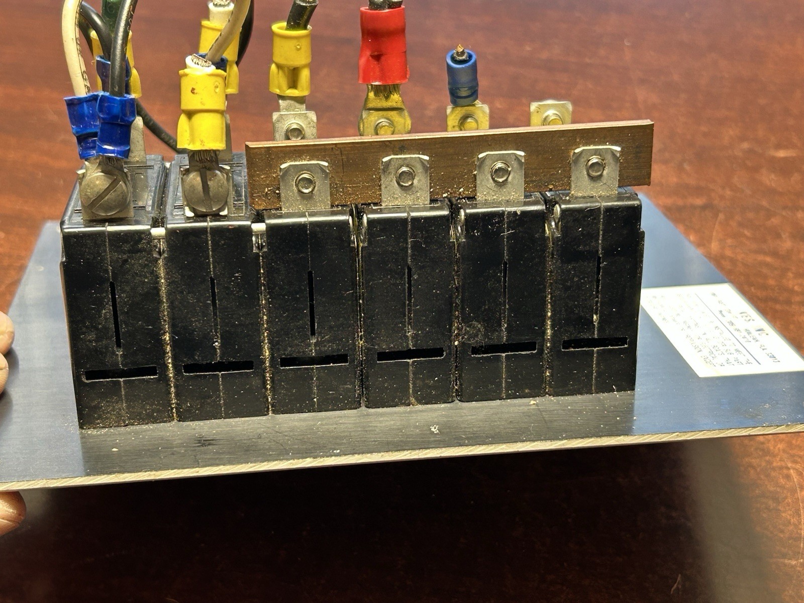 Vintage S2 Yachts Main Panel Switch Board Marine Electrical