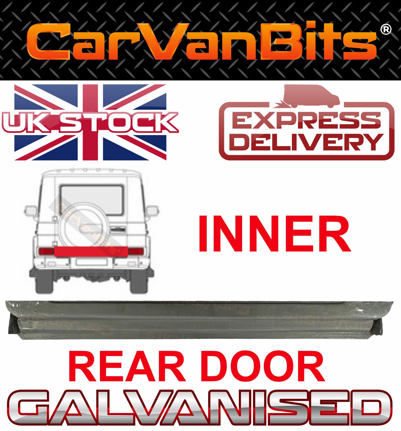 FOR MERCEDES G CLASS W460 W461 W463 79- REAR DOOR INNER REPAIR BODY PANEL SILL