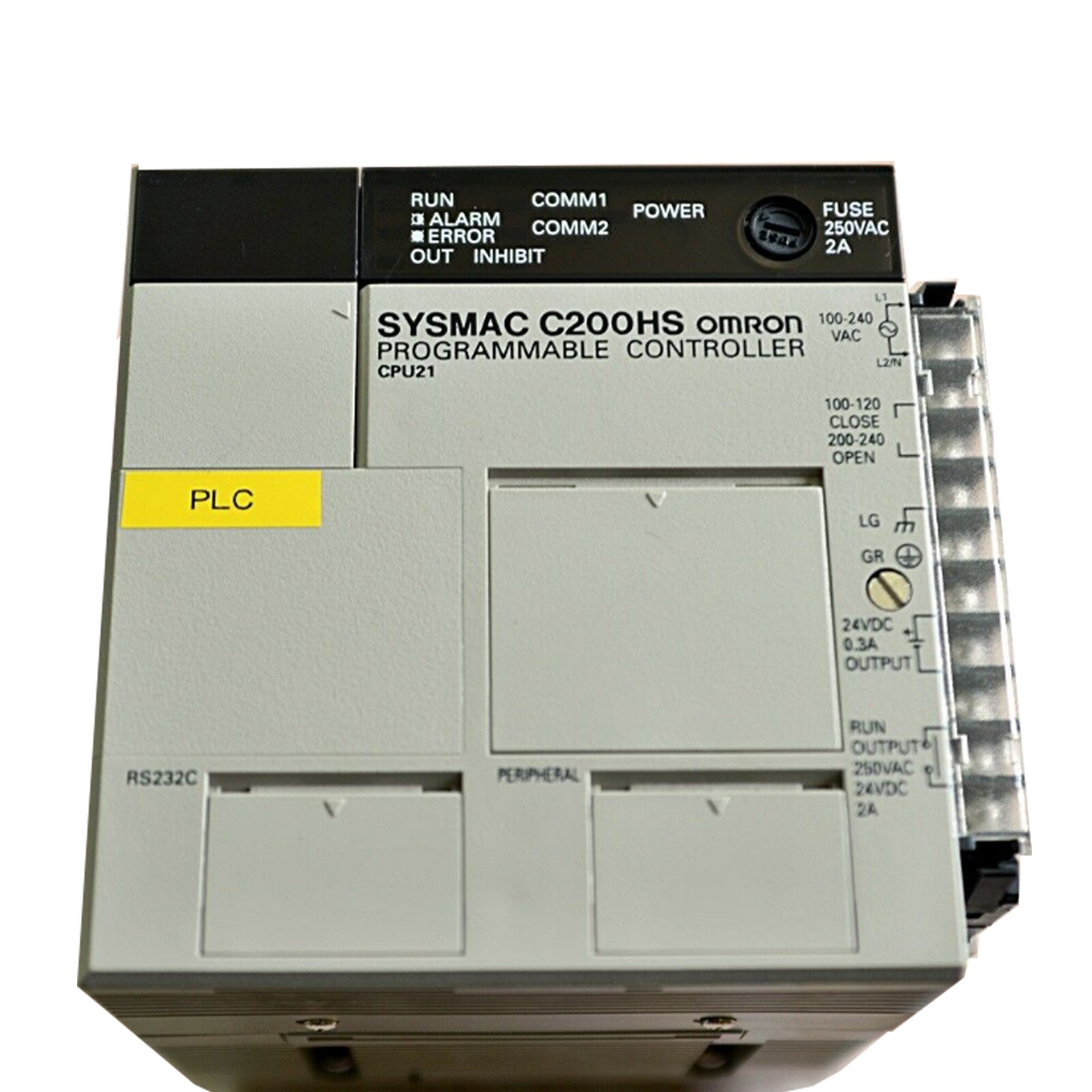 OMRON C200HS-CPU21-E SYSMATIC CPU UNIT PLC MODULE NEW IN BOX US Free TAX