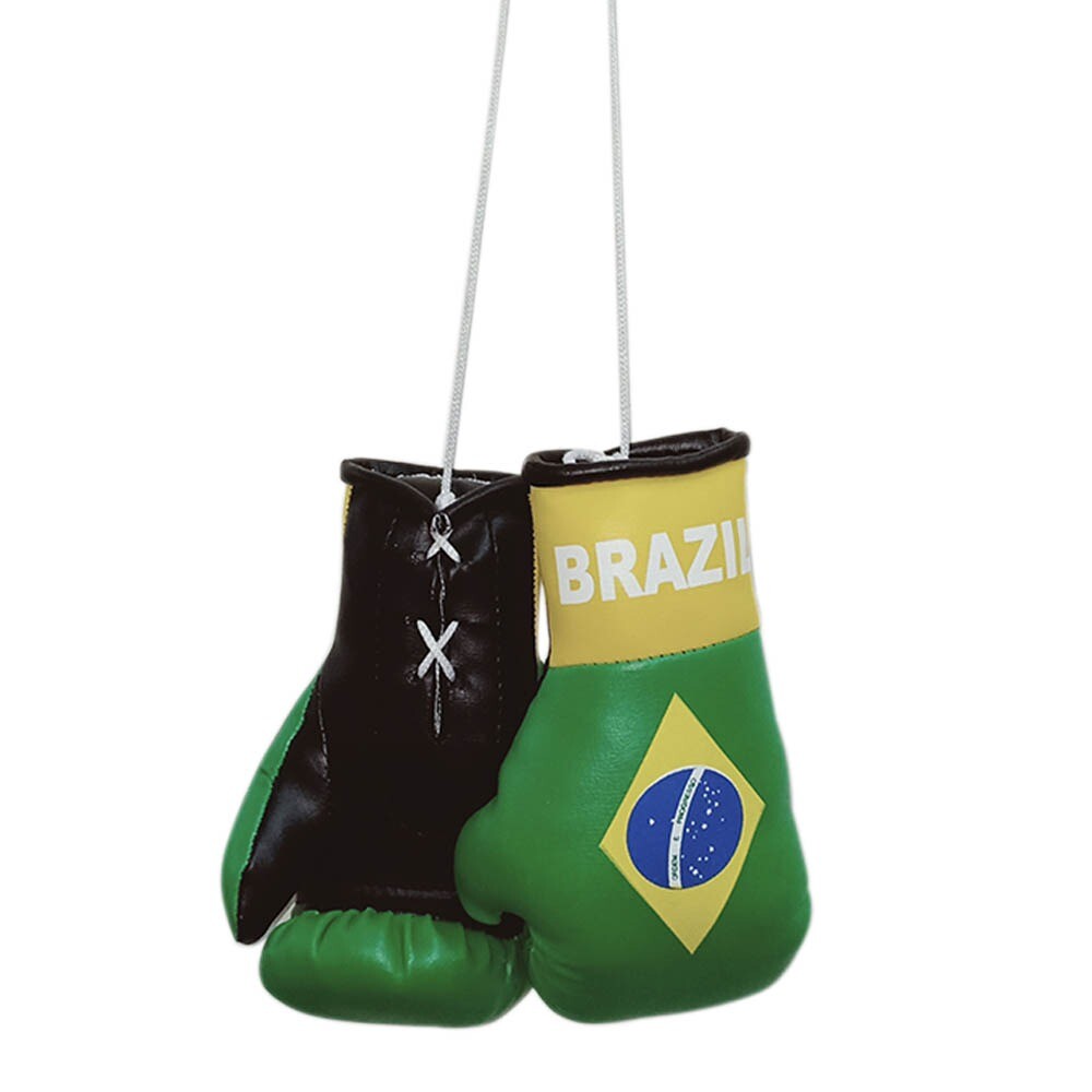 Brazil Boxing Glove / Brazil Flag / Mini Brazil Boxing Glove