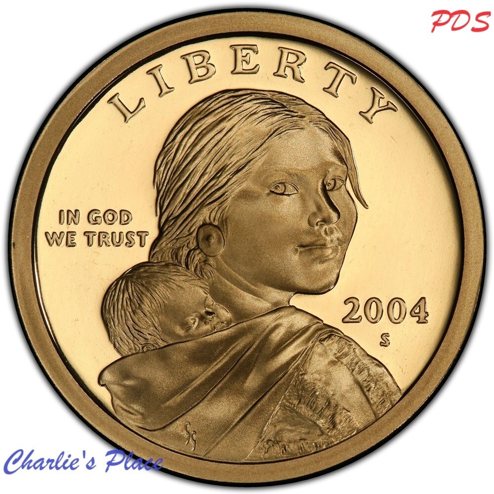 2004-PDS Sacagawea Native American Dollar 3-Coin Set
