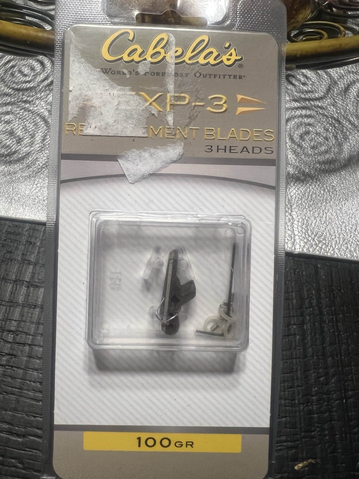 Cabela's EXP-3 Replacement Broadhead Blades 3 Head 100 GR