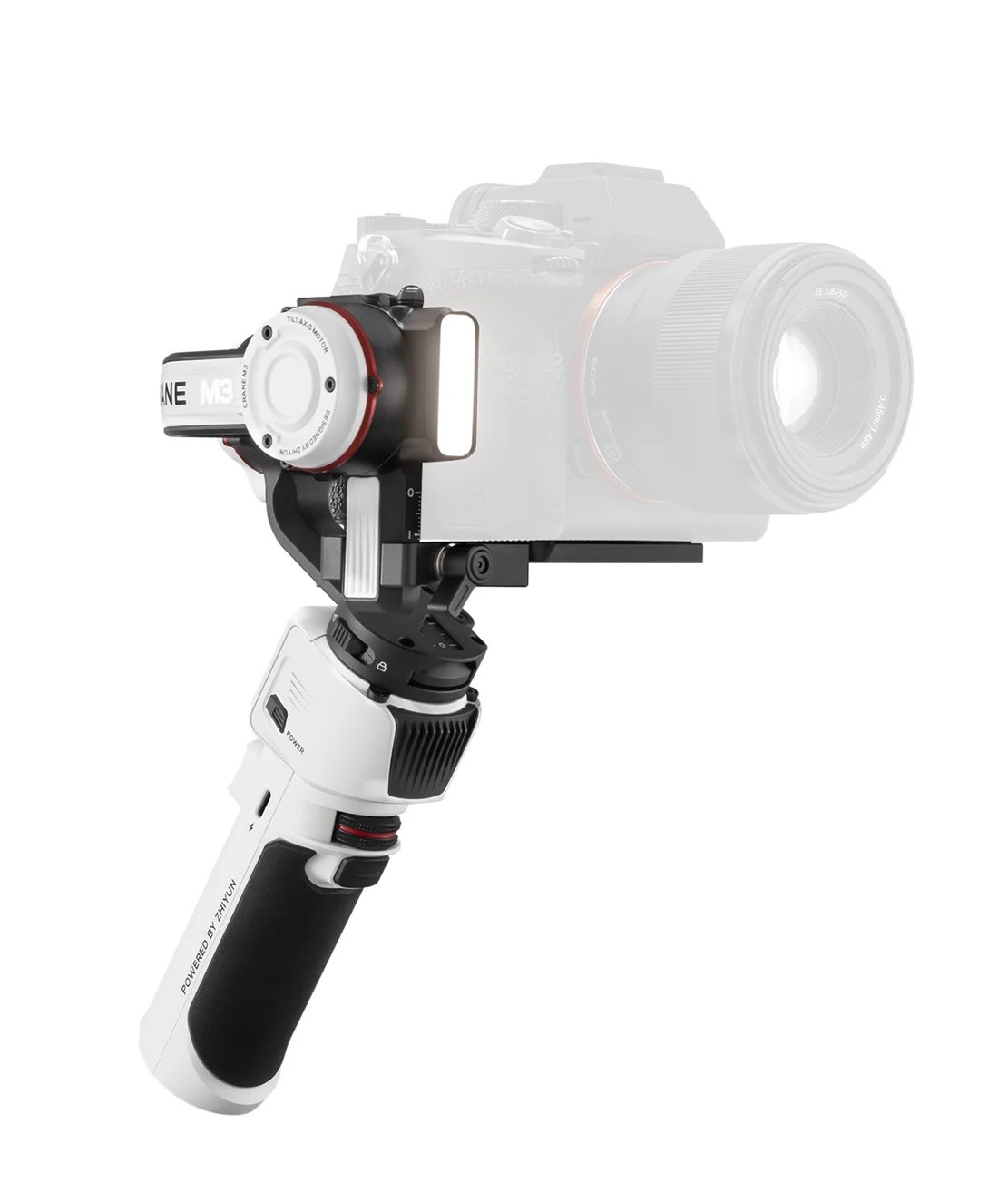 Zhiyun Crane M3 3-Axis Handheld Gimbal Stabilizer for Mirrorless Camera & Case