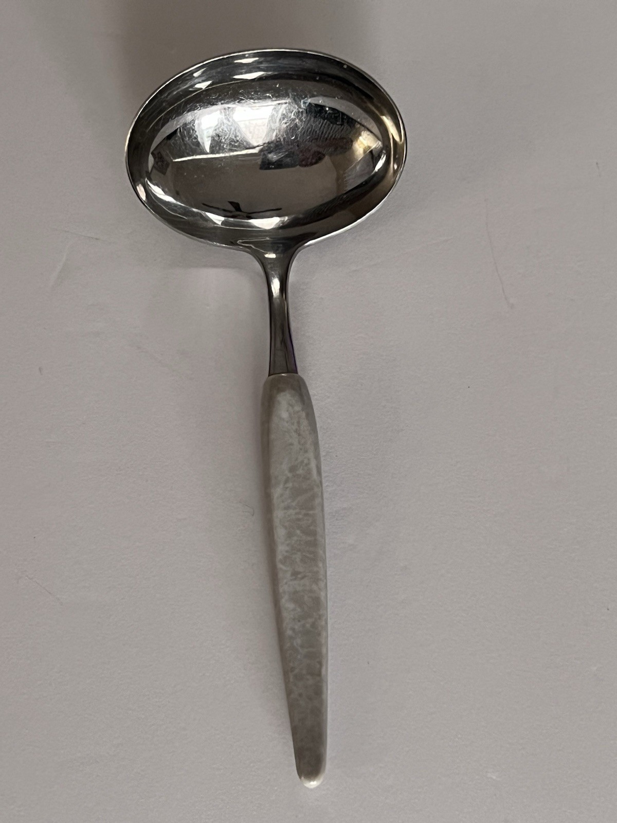 BRANCHELL FLYTE Ladle Sauce Spoon MCM Flatware Stainless Gray Made in Germany