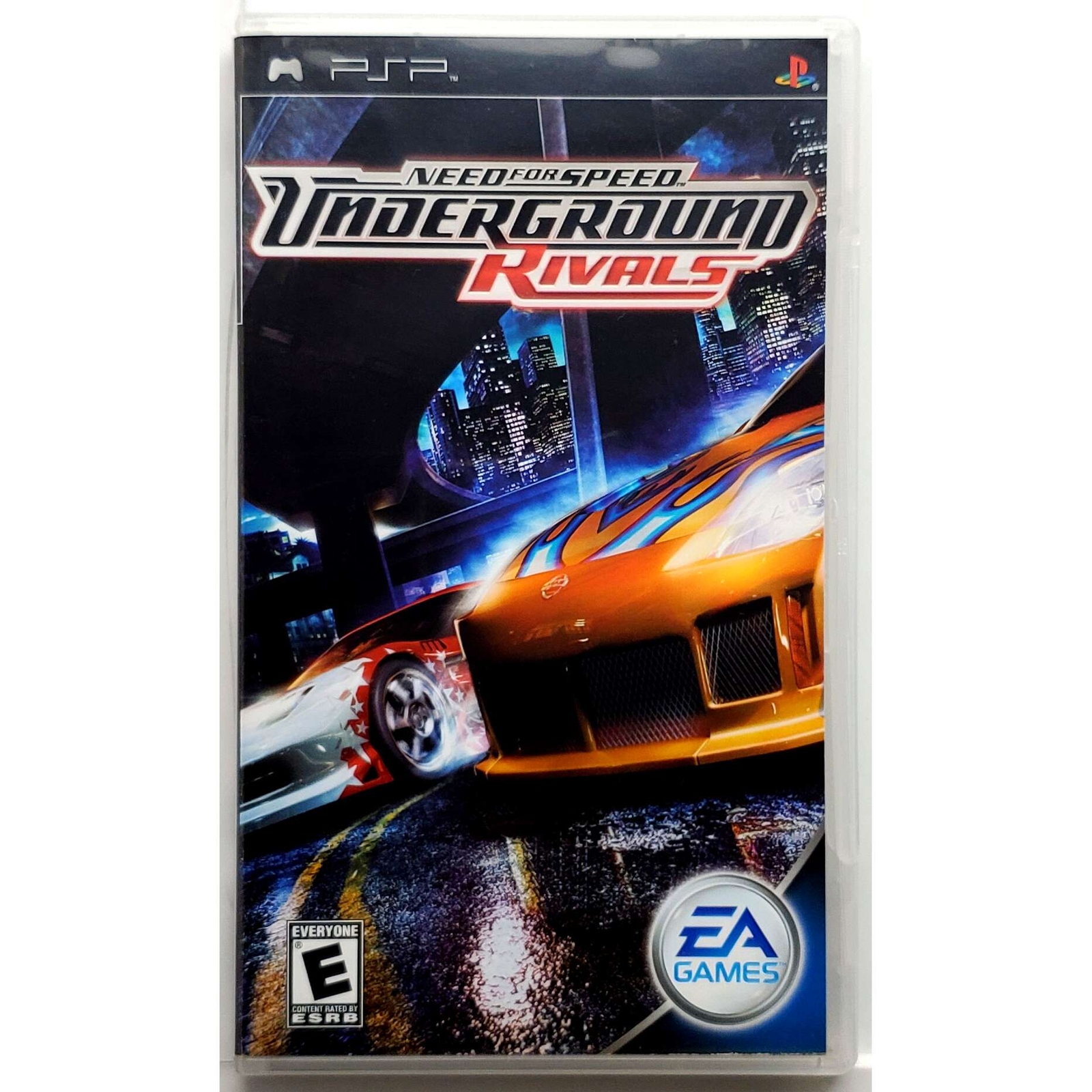 (Box Only) Need for Speed Underground Rivals Sony Playstation Portable Excellent