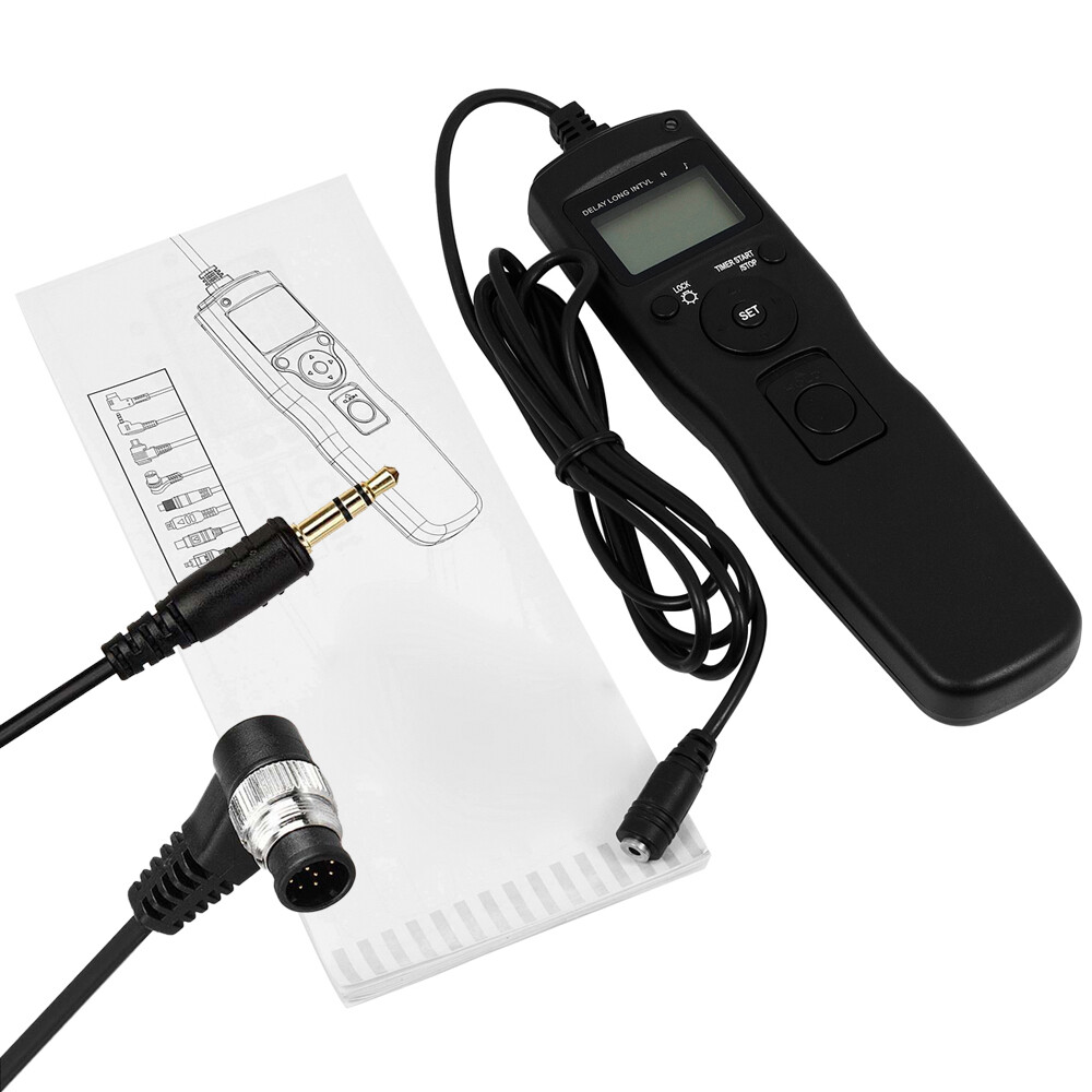 LCD Shutter Release Timer Remote Control for Nikon D1 D4 D3x D3 D300 D800E D810