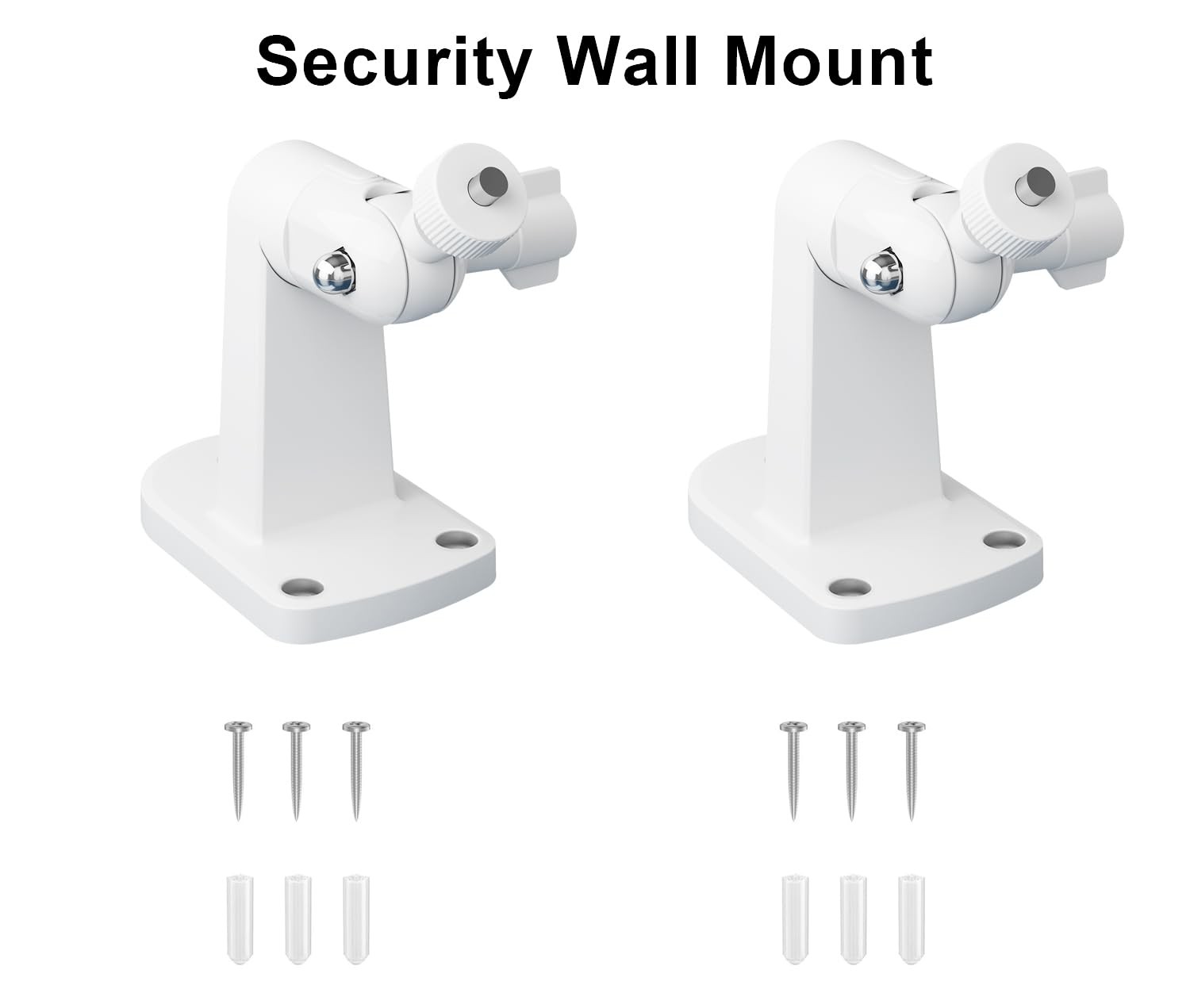 2-Pack Wall Mount for eufyCam 2C/2C Pro Cameras WHITE