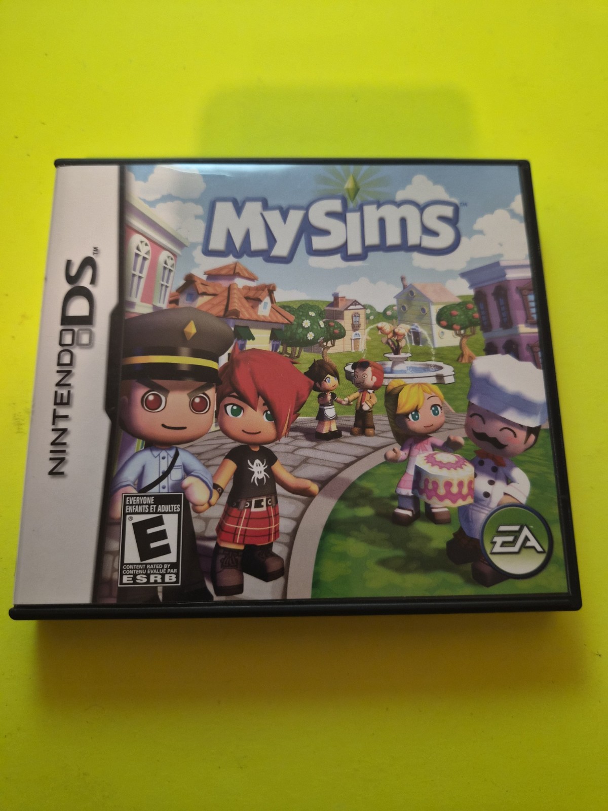 MySims - Nintendo DS Original Case & Inserts Only No Game Or Manual