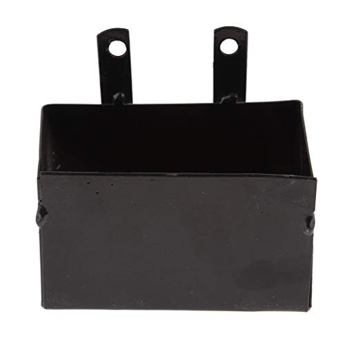 Sturdy Metal Motorcycle Batteries Carrier Case Storage Holder Box for 50cc