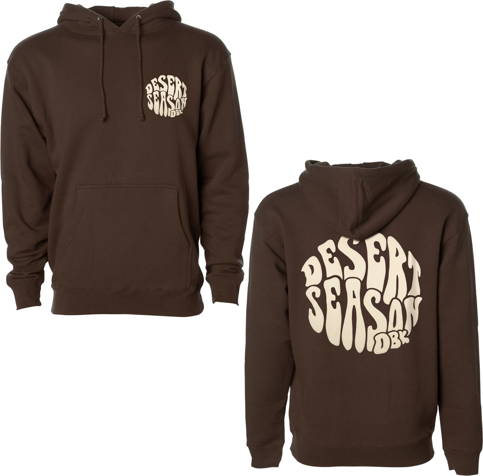 Desert Season Youth Hoodie Brown Yx