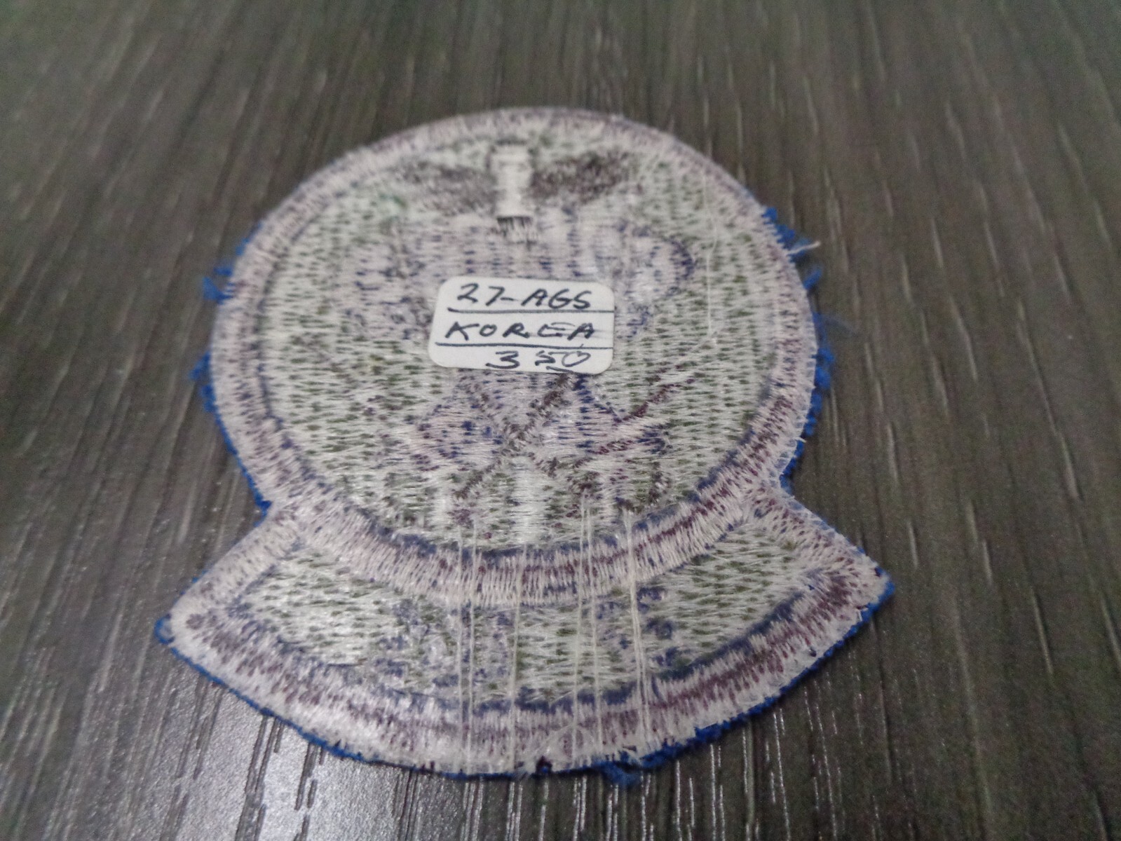 27th AGS Military Patch COLOR