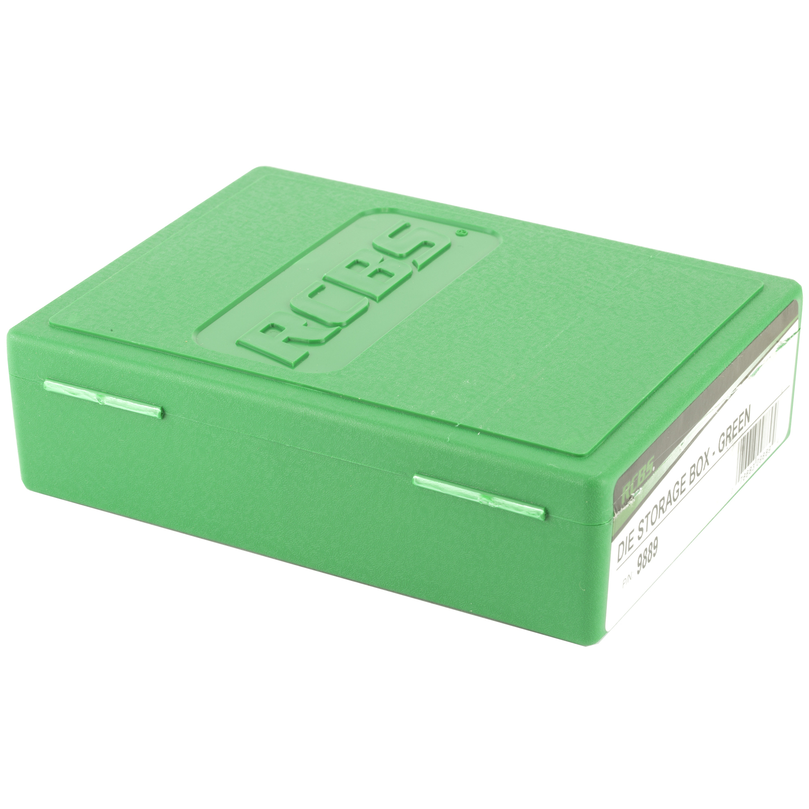 RCBS Die Storage Box 0.3125lbs Reloading Equipment Green 09889