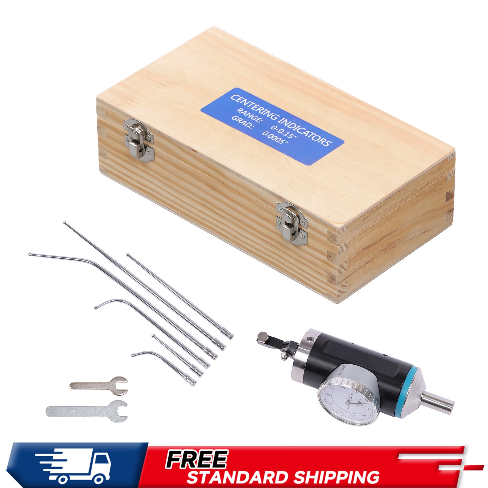 0.0005" Coaxial Alignment Indicator Set for Machine Tool Setup