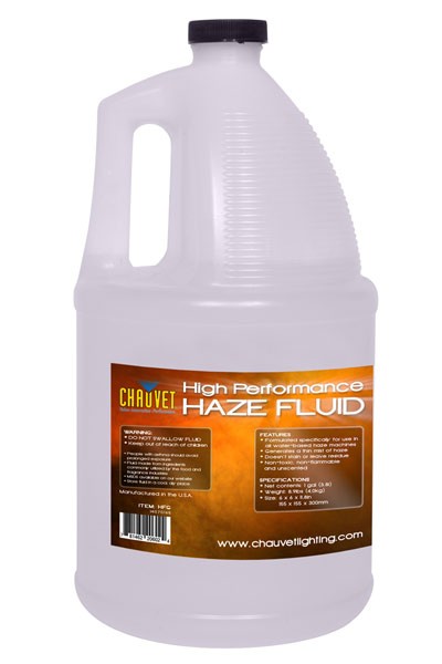 Chauvet DJ HFG New & Improved 1 Gallon Water-Based Haze Fluid For Haze Machines