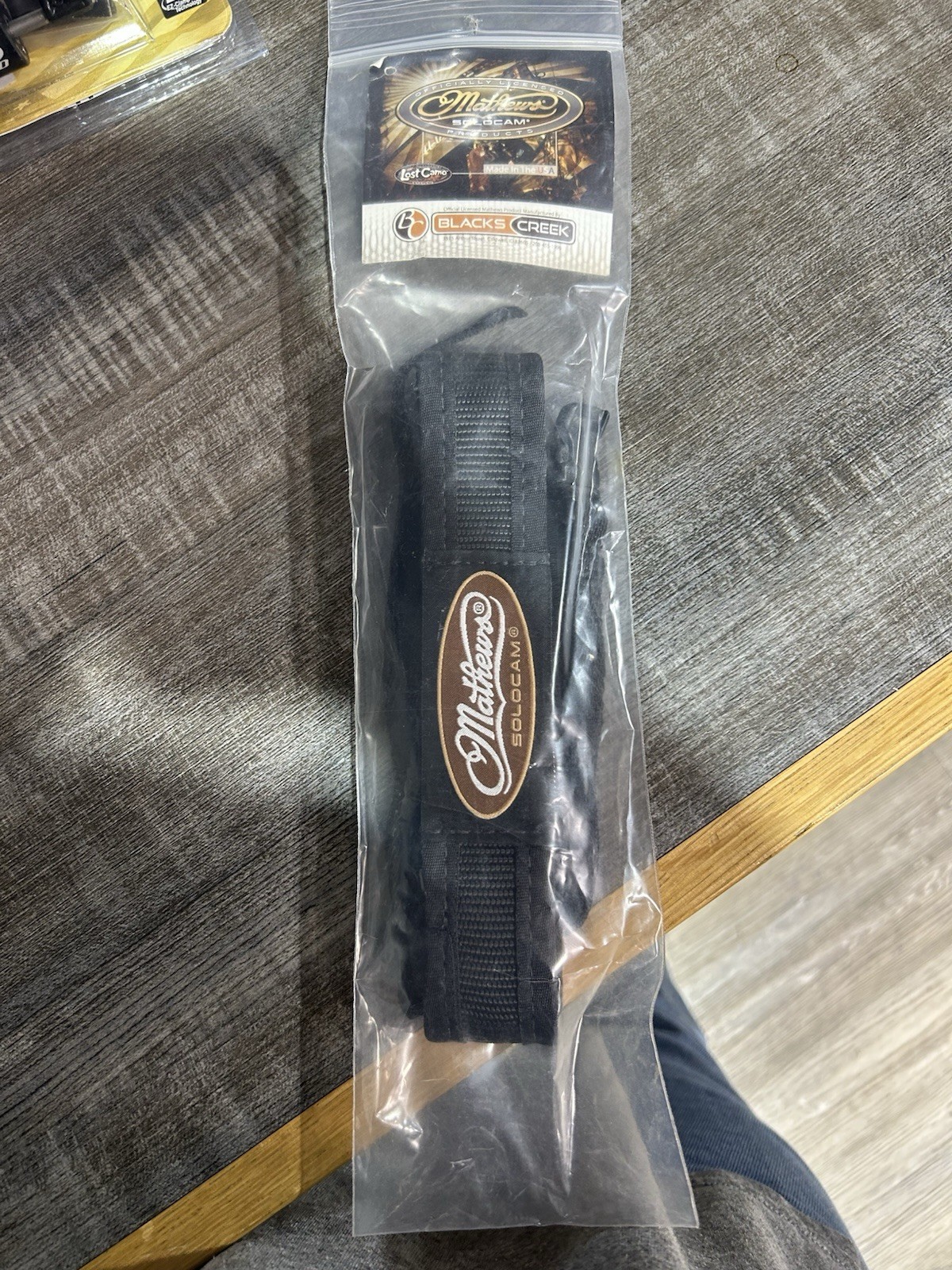 MATHEWS ARCHERY 3D BINO SLING BLACKS CREEK NEW IN PACKAGE