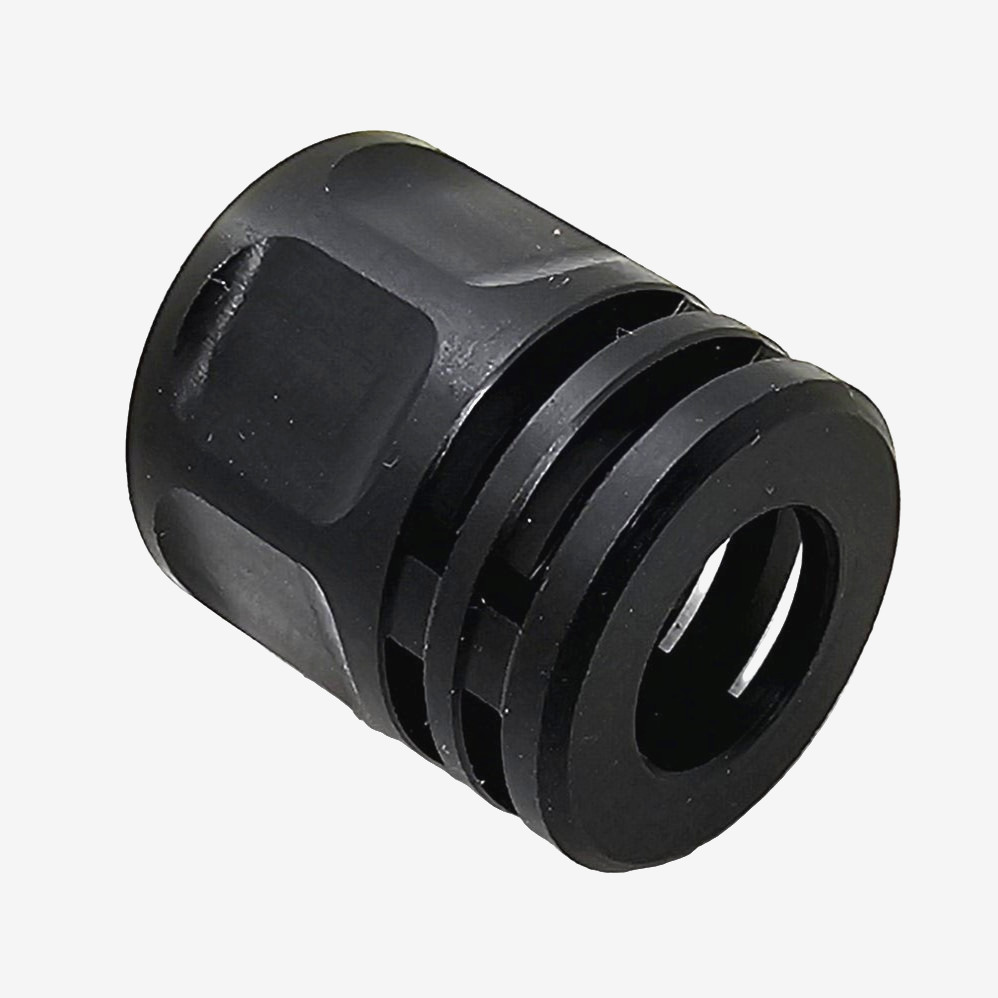 Gen 2 Micro Carry Comp 9mm Muzzle Brake for Threaded Barrel Pistols 1/2x28 Steel