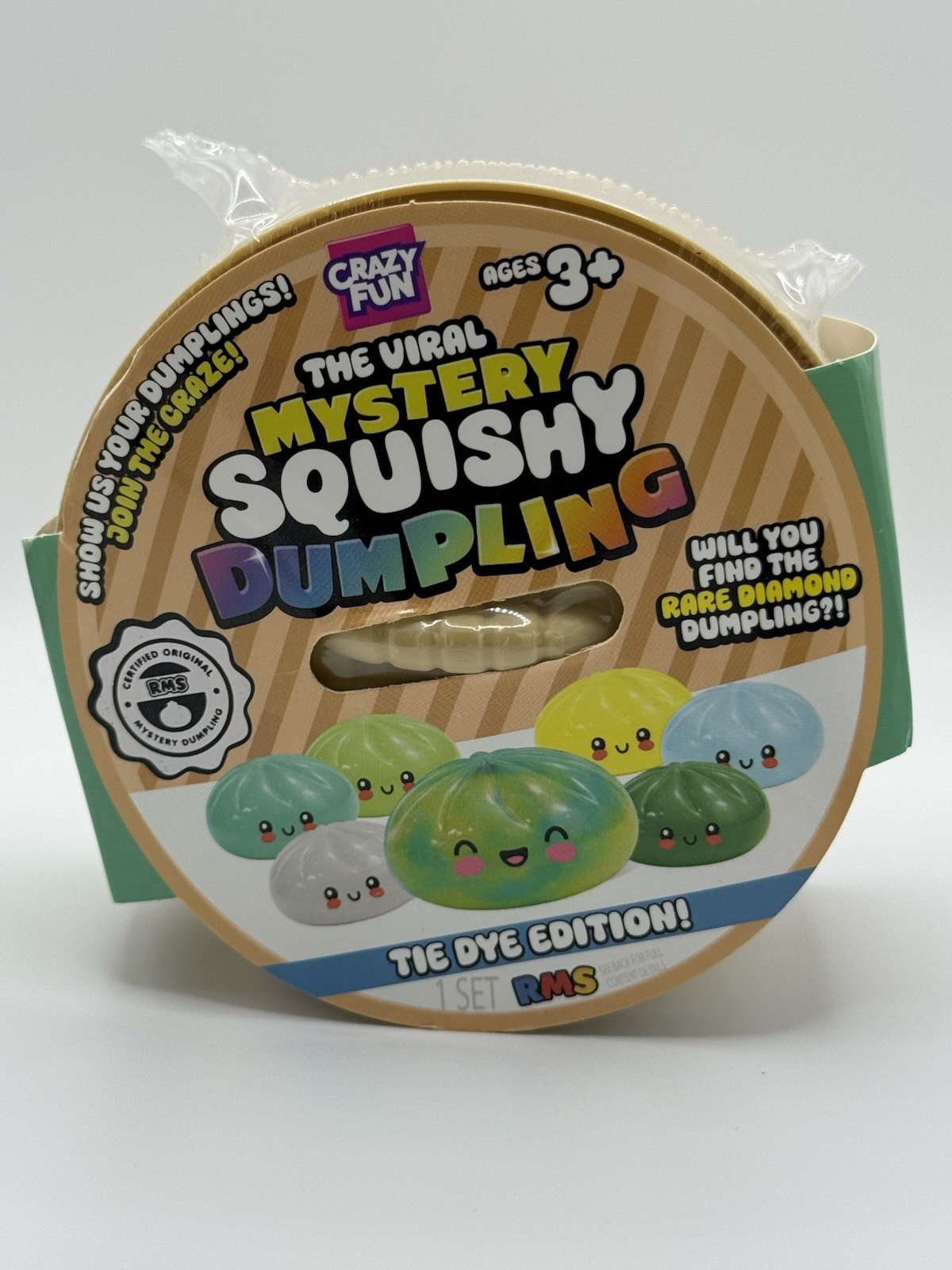 RMS The Viral Mystery Squishy Dumpling Tie Dye Edition!