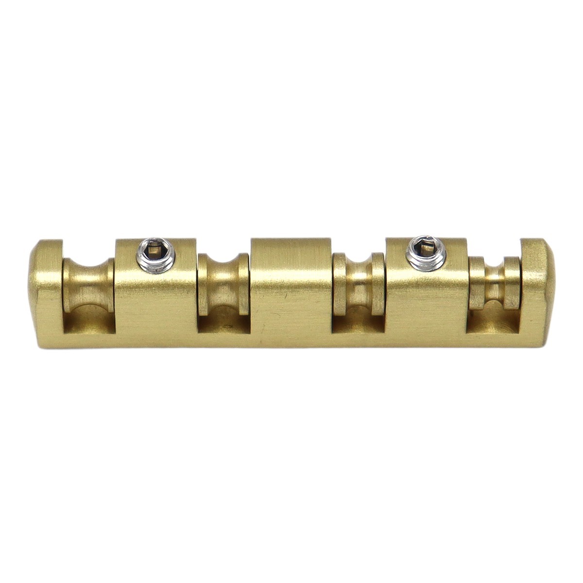4 String 38mm Bass Nut Split Regulation Adjustable Height Brass Roller Nut