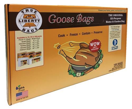 True Liberty 4 Gallon "Goose" Bags 18 in x 24 in (100/pack) Hydroponic