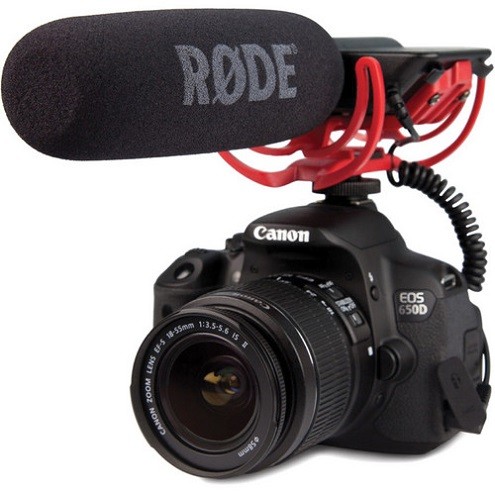 Rode VideoMic Camera Mount Shotgun Microphone +Rycote Shock Mount
