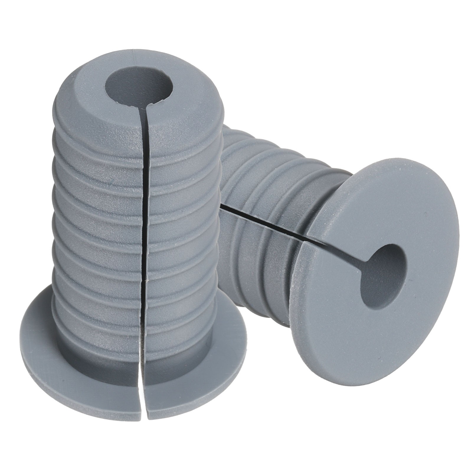 2 Pcs 3/4" Wall Grommet Cable Routing Kit for 7mm Hole Gray