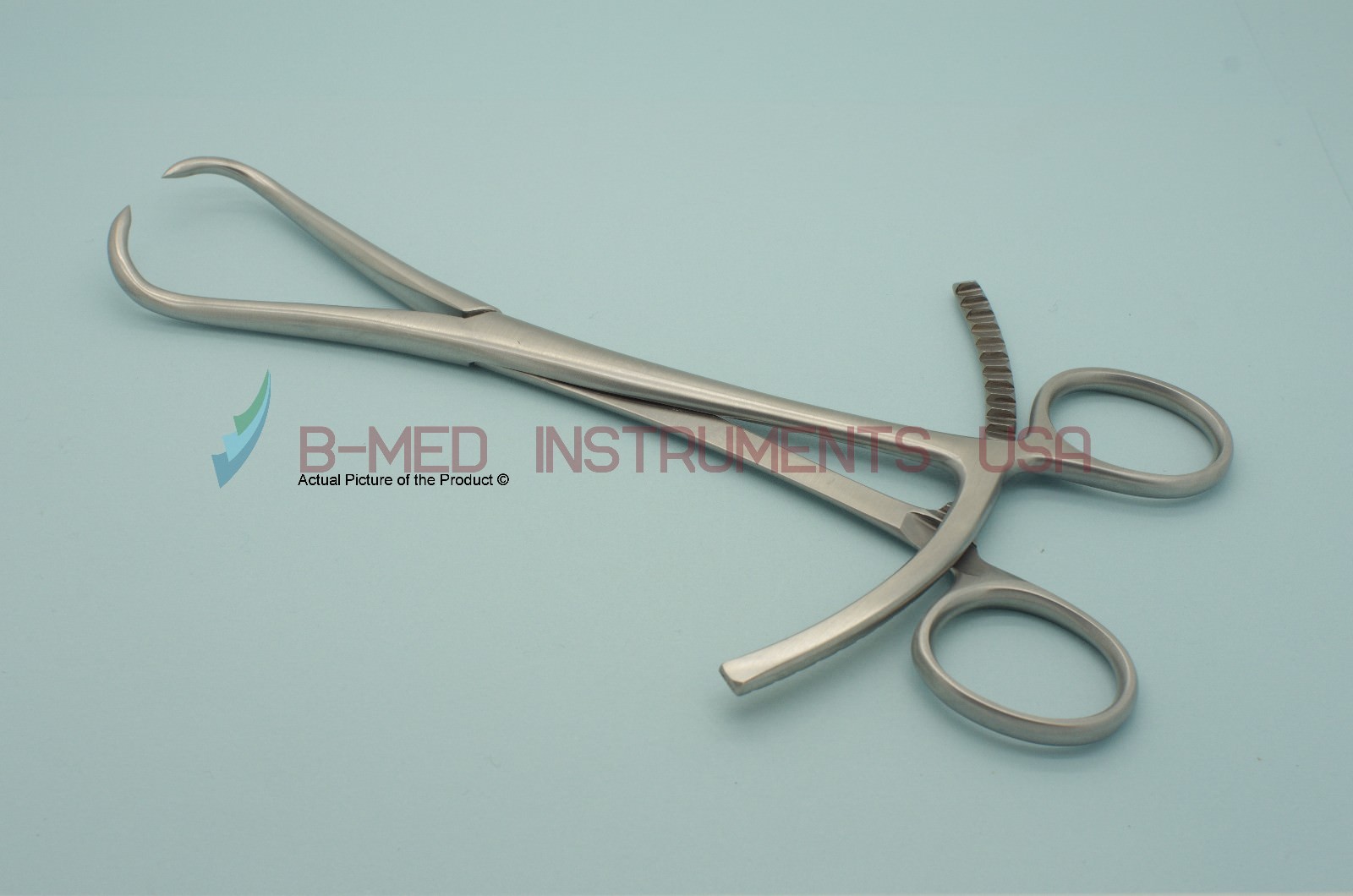 OR Grade Bone Reduction Forceps 7" Double Ratchet Orthopedic Instruments