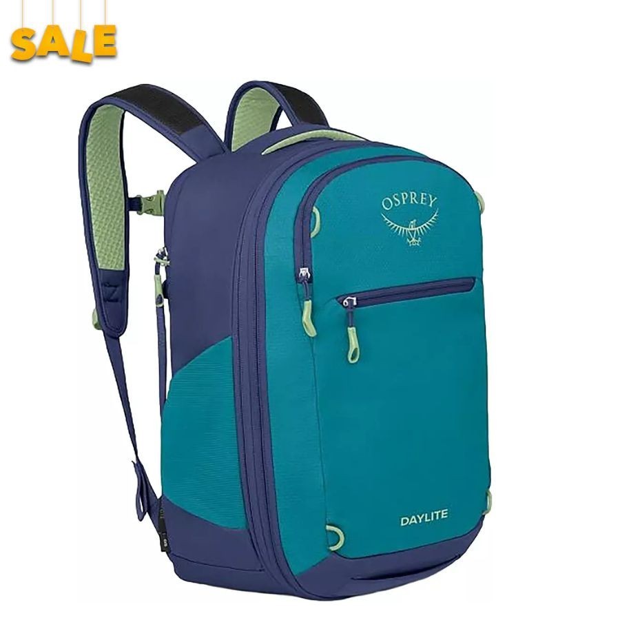 Osprey Expandable 26L + 6L Travel Pack -Color: Blue Spikemoss/Alkaline