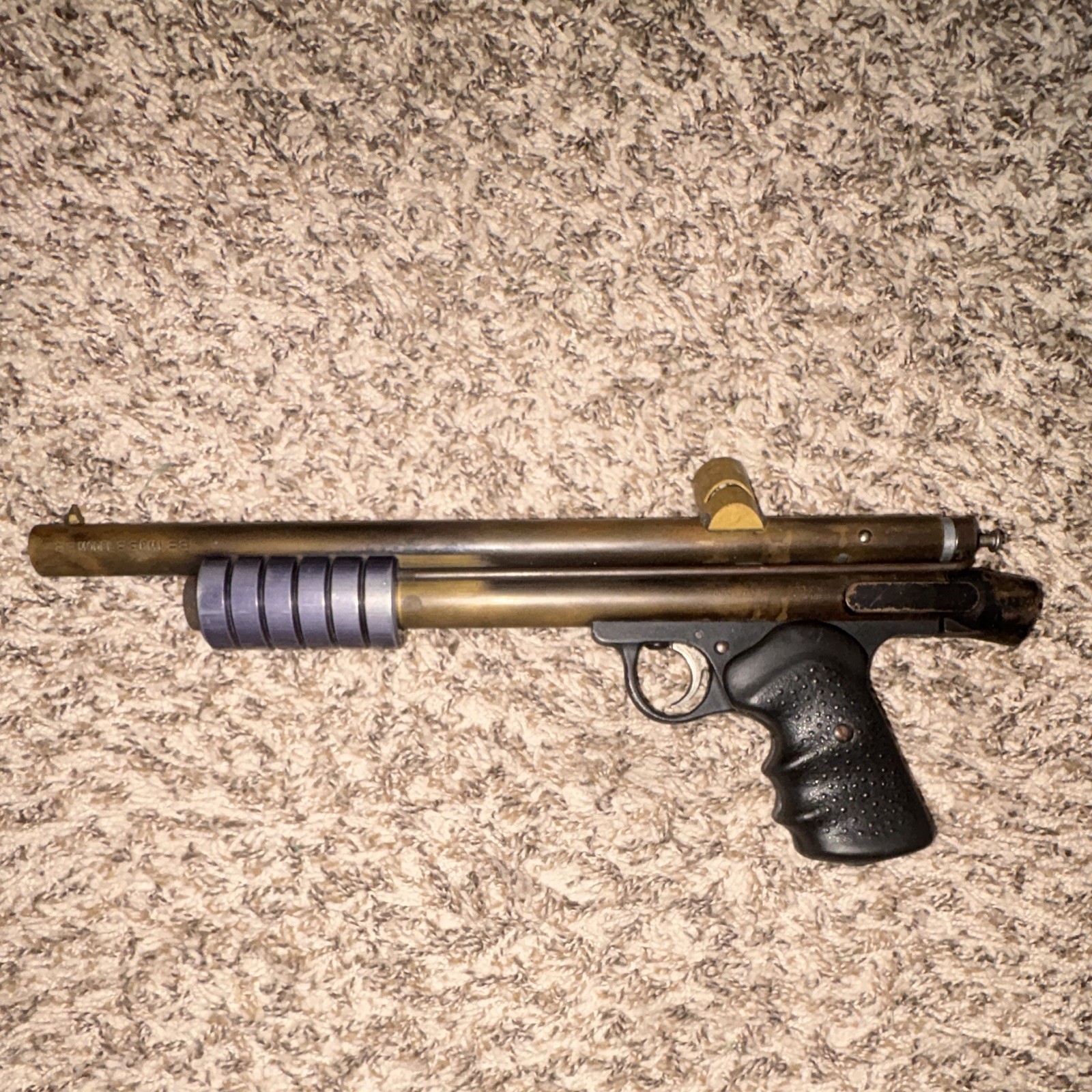 PMI 1 Pump Action Paintball Marker, Black - Pump-Action Firing Mode