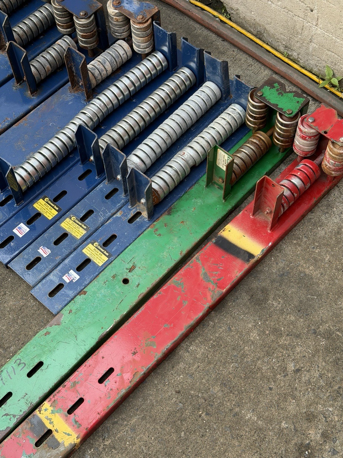 22x Current Greenlee 36”, 30”, 24” Straight Cable Roller for Cable Puller Tugger